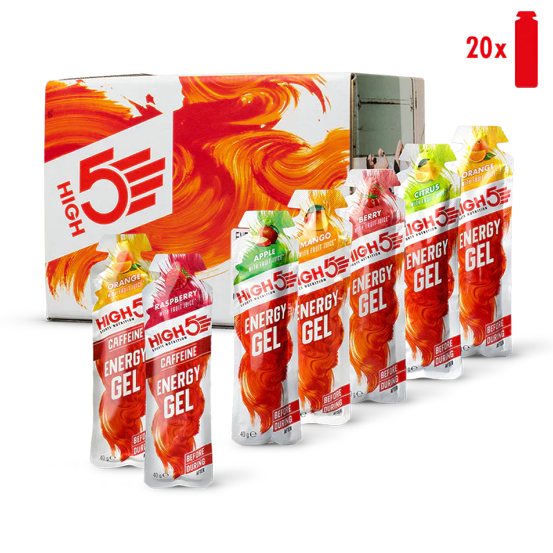 High5 Energigel Mixed Flavors box (20x40g) Datovare