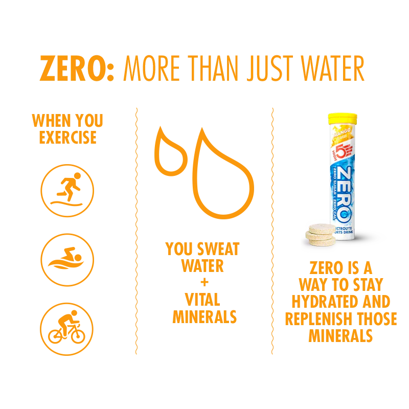 High5 Elektrolyttabs ZERO Mango (8x20 tabs) Datovare