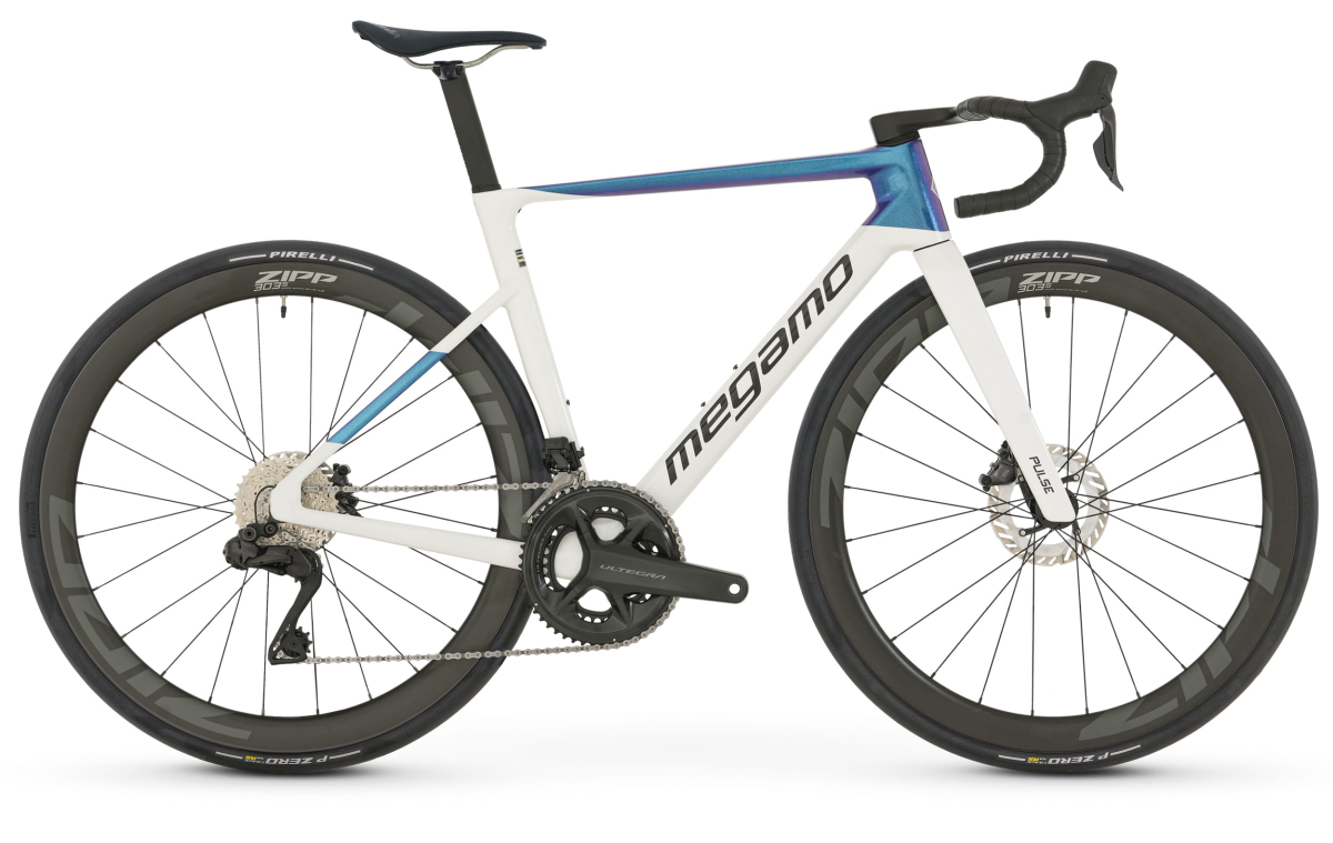 Megamo Pulse 05 CW SL Racercykel White-Blue XL 2026
