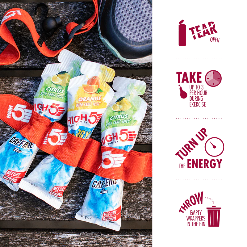 High5 Aqua Energigel Mixed Flavors box (20x40g