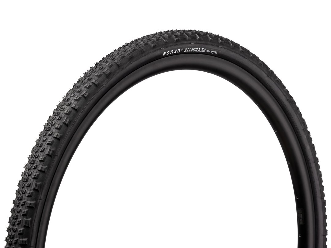 ONZA Allegra X6 Black 700x50C 675g Gravel foldedæk