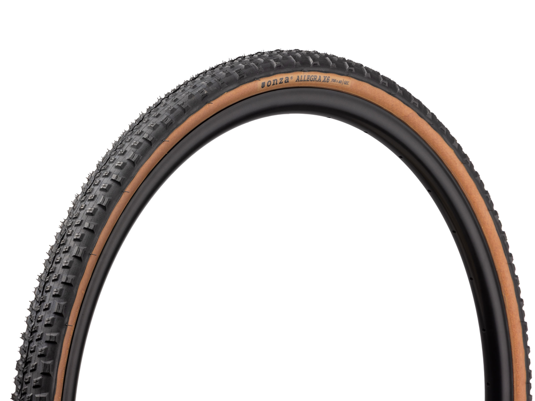 ONZA Allegra X6 Tanwall 700x50C 675g Gravel foldedæk