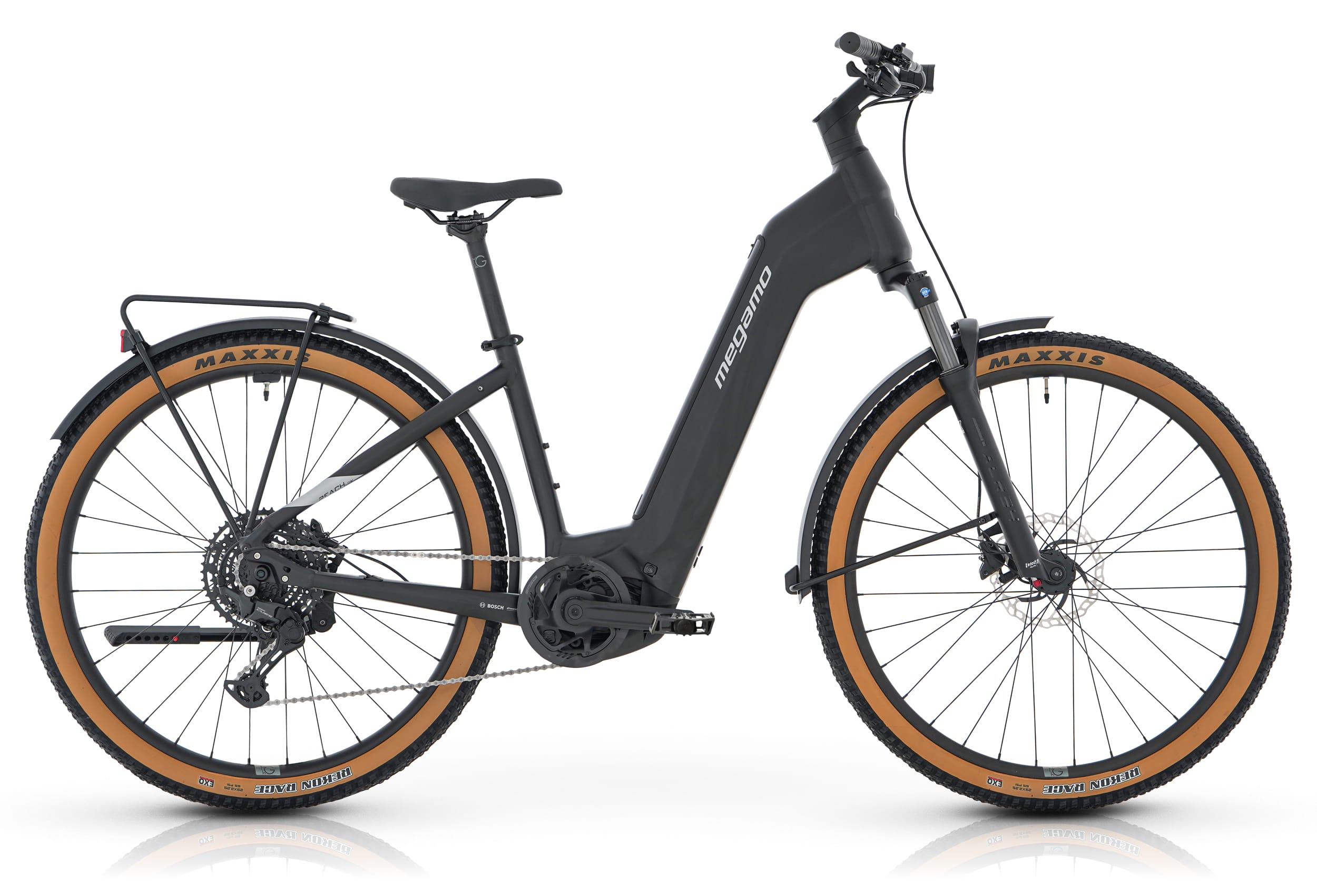 Megamo Reach Low 10 SUV Elcykel Black Medium 2025