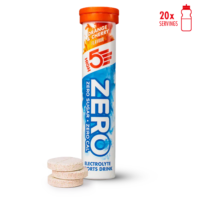 High5 ZERO Elektrolyttabs Orange & Cherry (8x20 tabs)