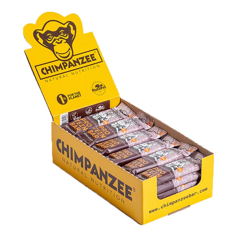 Chimpanzee Økologisk proteinbar Chocolate 45 g (20 stk.)