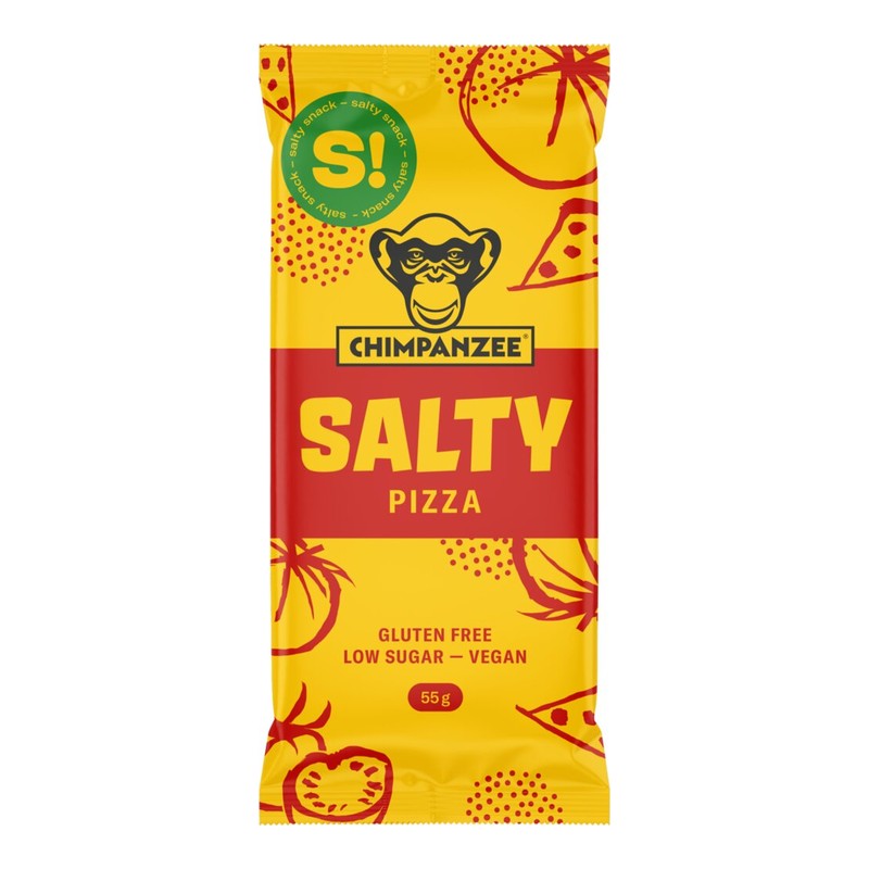 Chimpanzee Salty Bar Pizza 55 g (15 stk.)