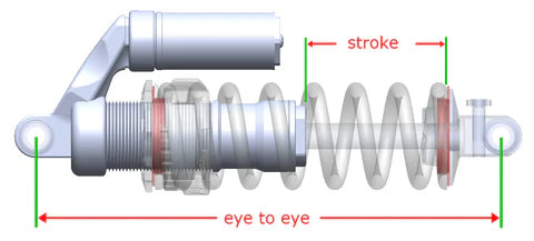 Sprindex fjeder 55mm stroke/124mm 8.4mm(dia)wire/610-690min.rate