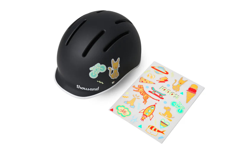 Thousand Jr. Kids Helmet - Carbon Black