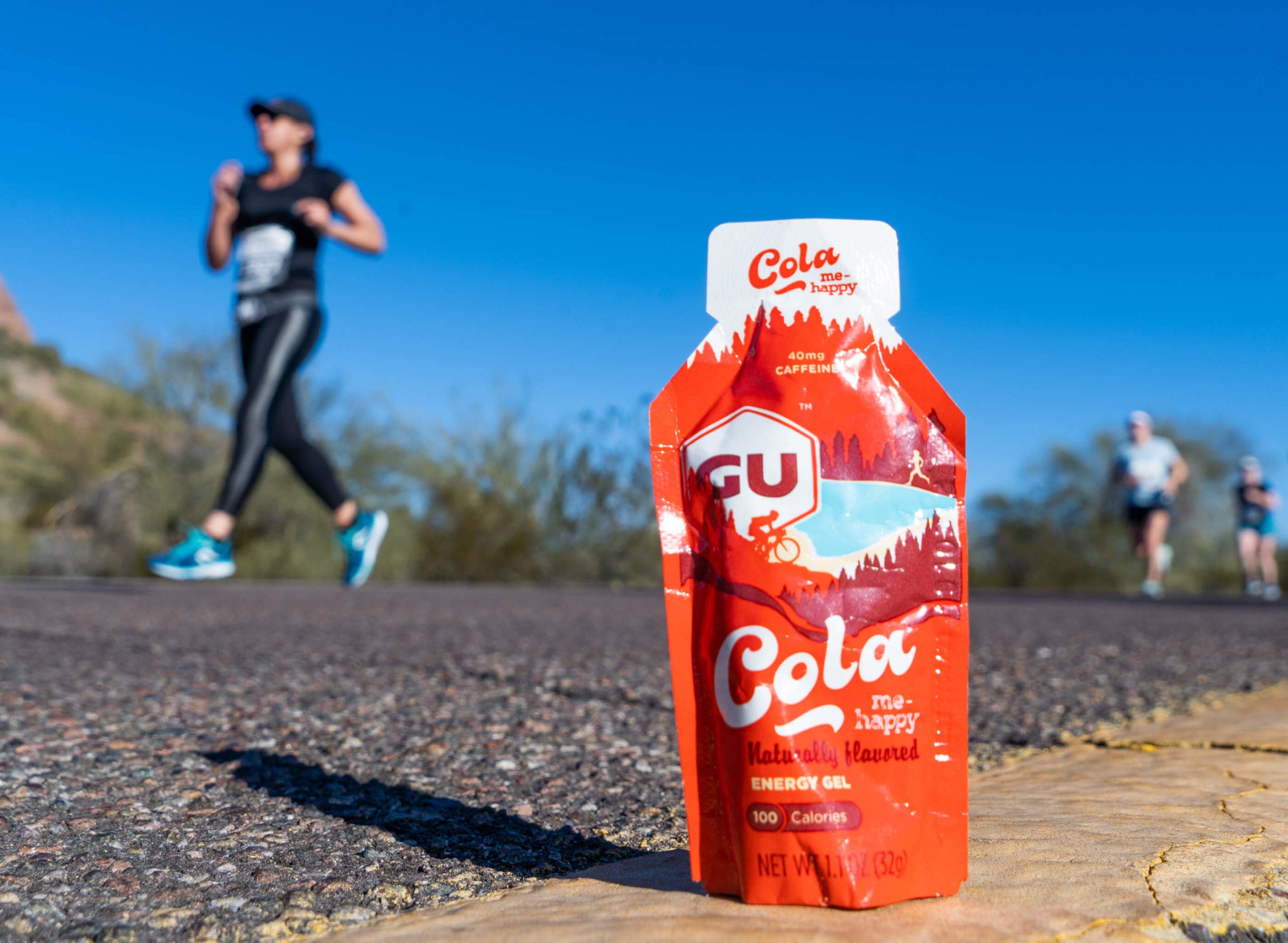 GU Energy Energigel Cola Me Happy med koffein 32g DATOVARE