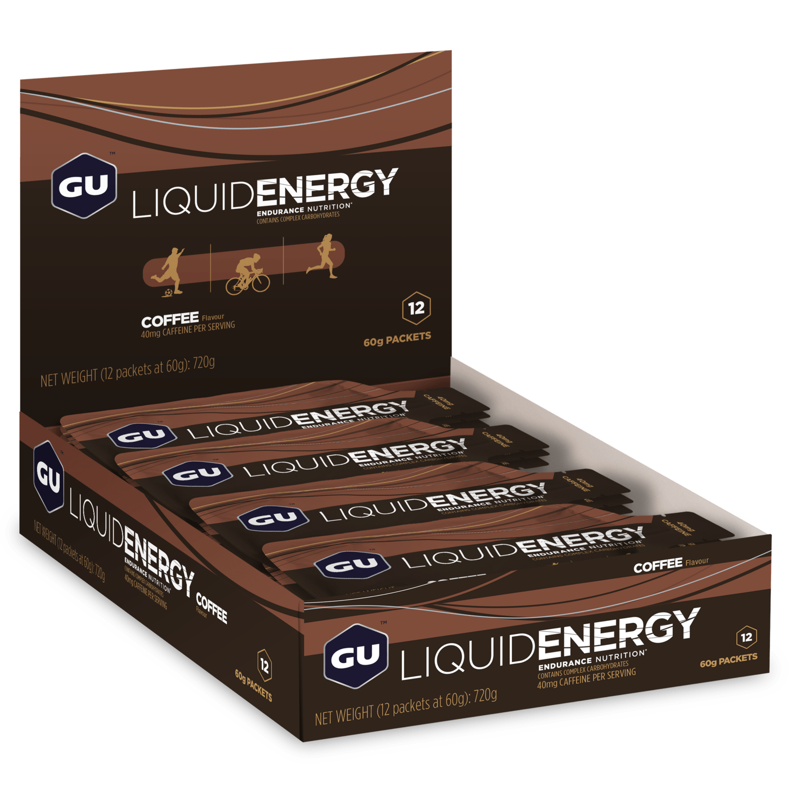 GU Energy Energigel Liquid Coffee 60g (12 pack) DATOVARE