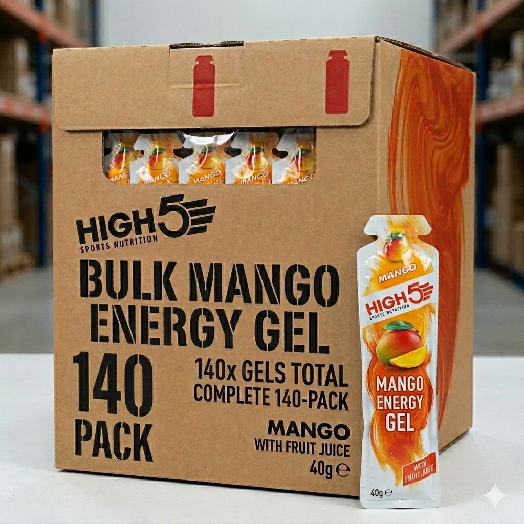 High5 Energigel Mango 40 g x 140 stk. DATOVARE kasse