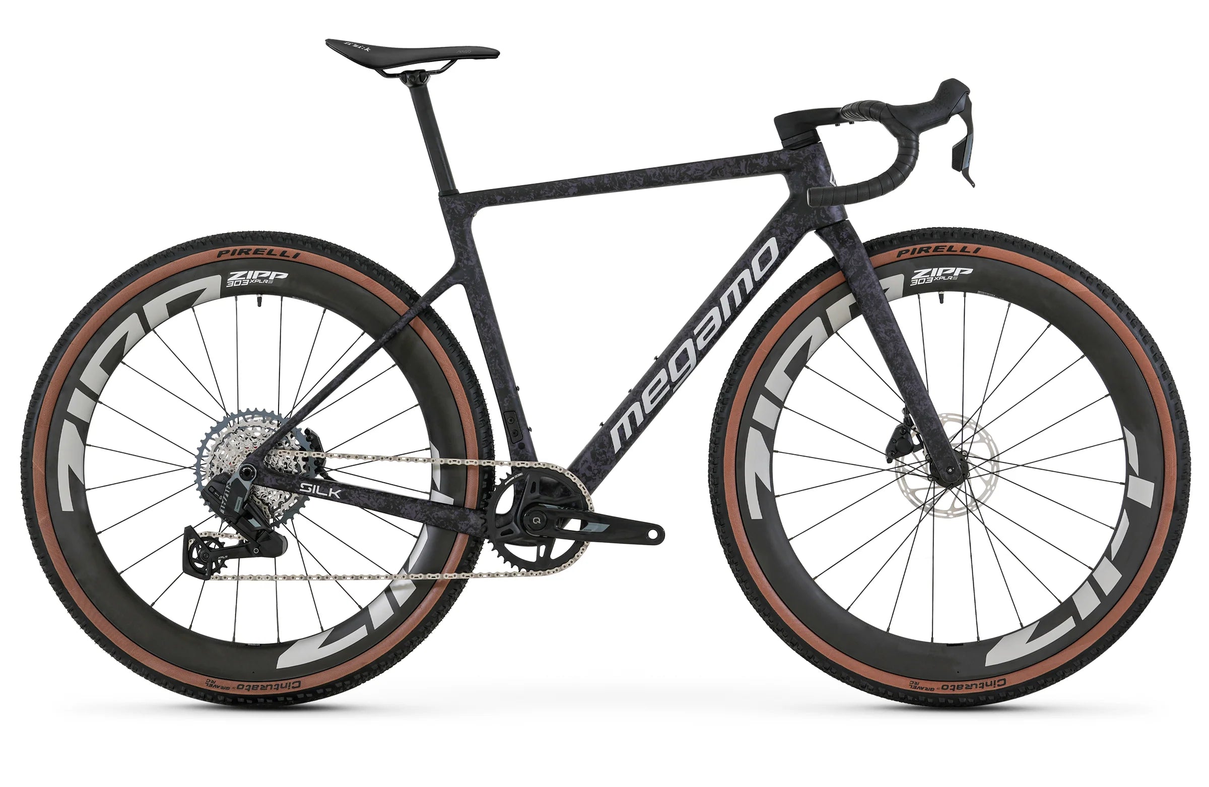Megamo SILK 02 SLR Gravelcykel Jade Black 2026