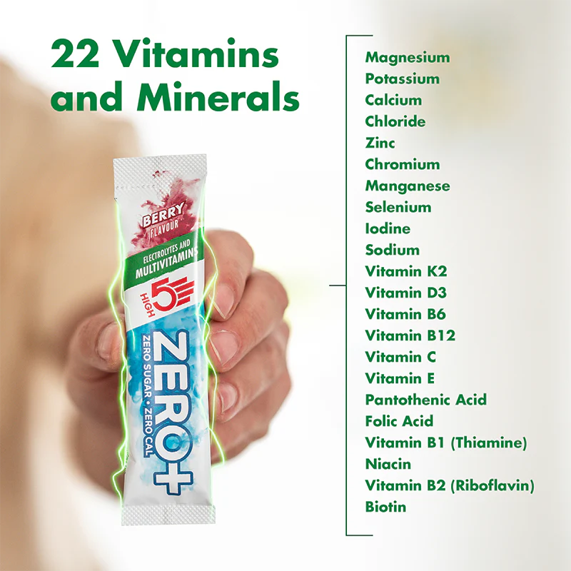High5 Zero+ Multivitamin Elektrolyt  16 x 9 gram  Citrus