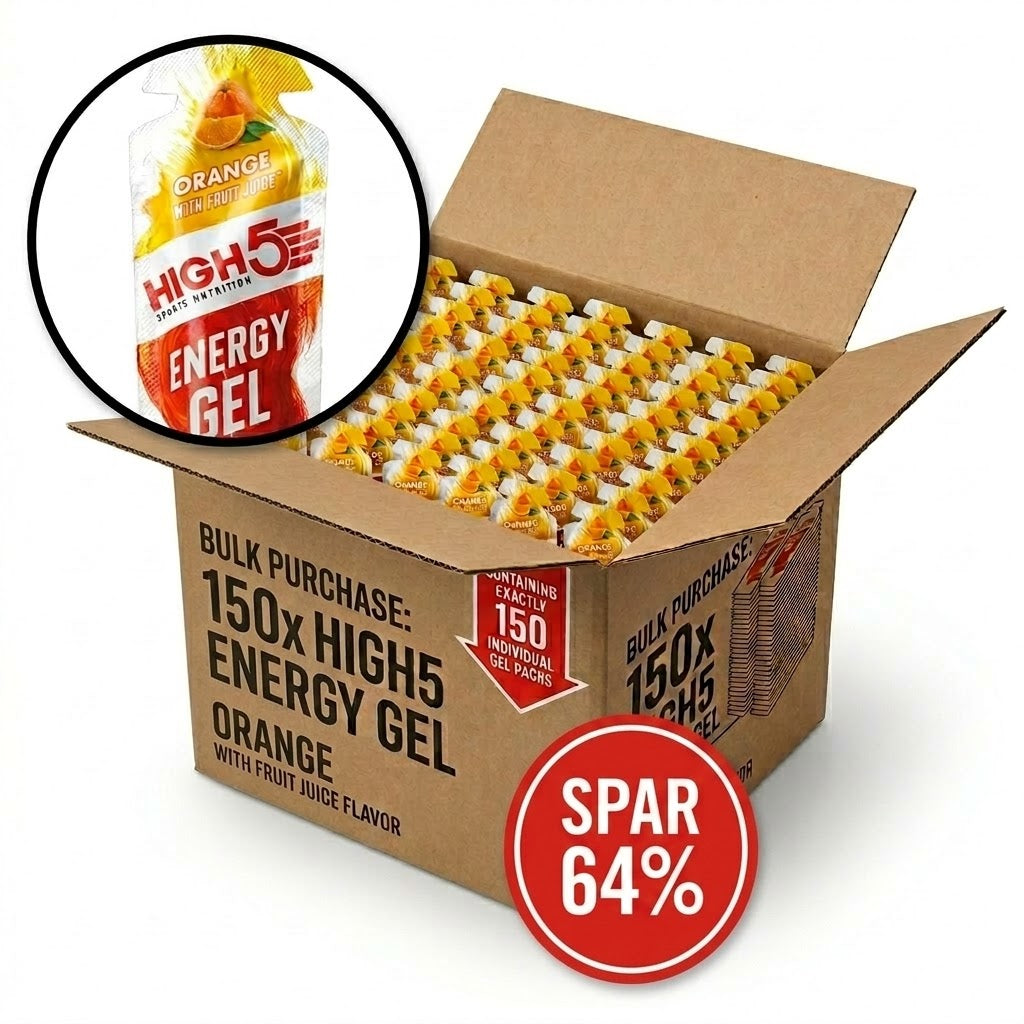 High5 Energigel Orange 150 stk 40 g DATOVARE kasse
