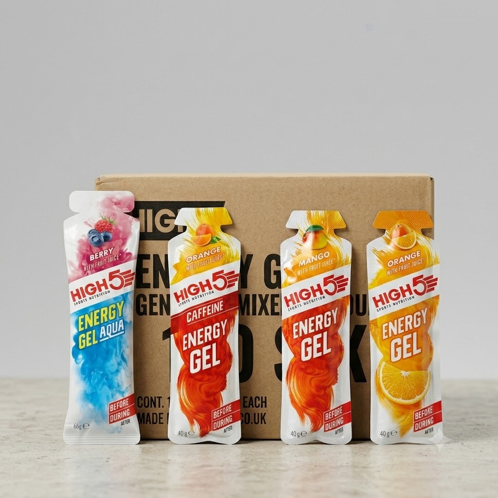 High5 Energigel Mixed Falvors 150 stk  Datovare