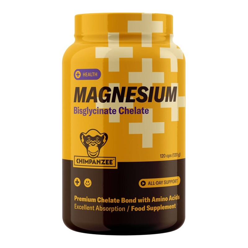Chimpanzee Magnesium bisglycinat (120 kapsler)