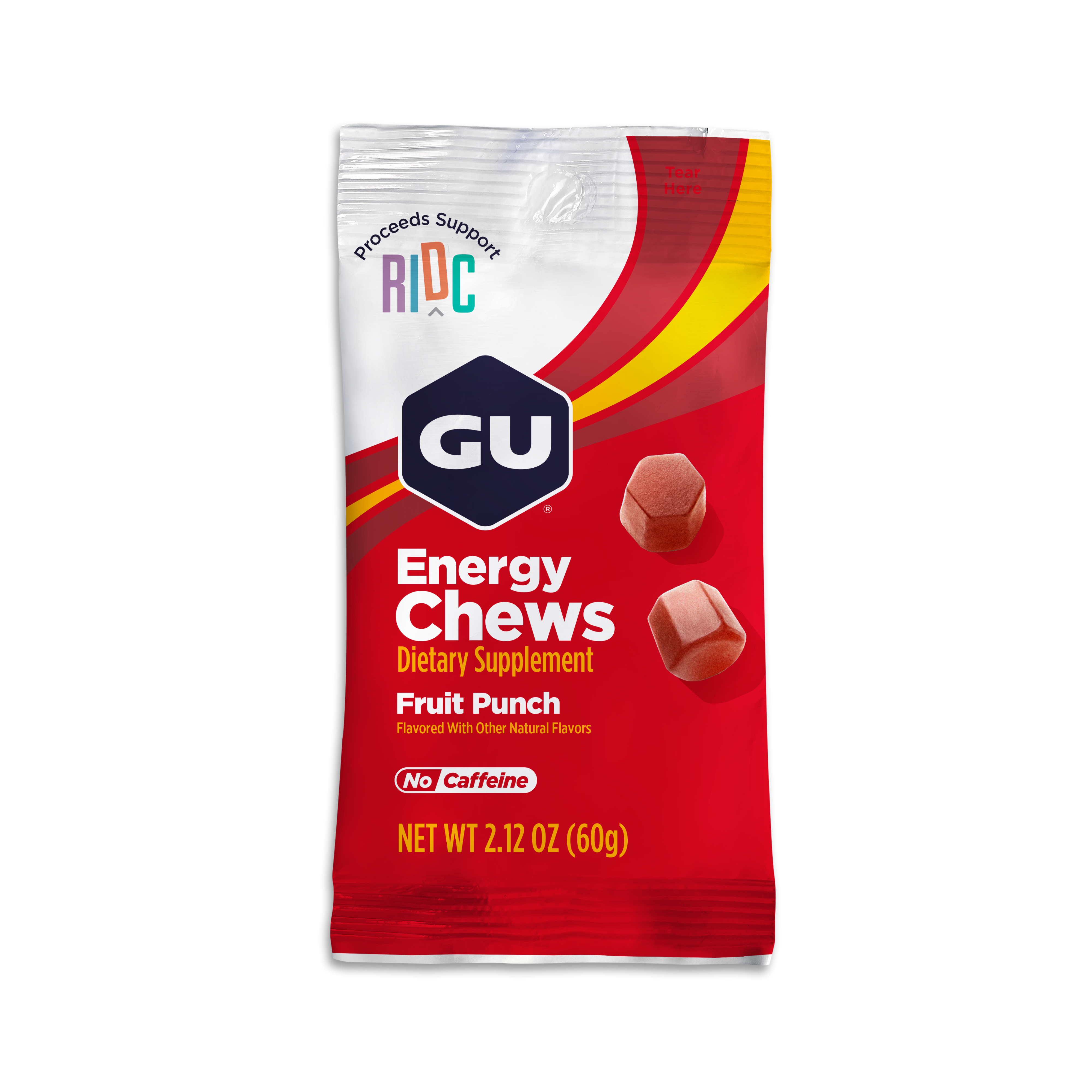 GU Energy Chews Fruit Punch 60g (12pack)