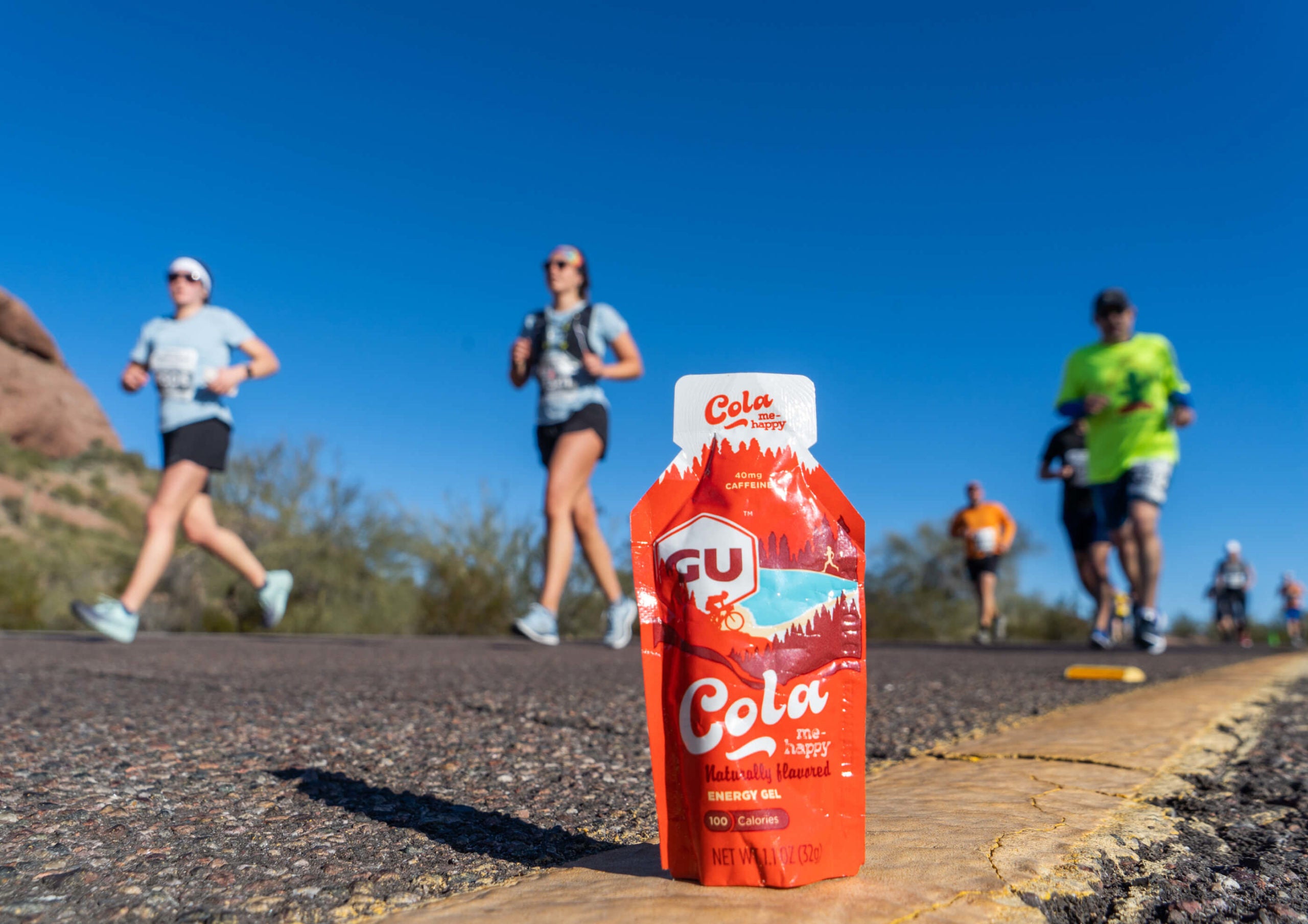 GU Energy Energigel Cola Me Happy med koffein 32g DATOVARE