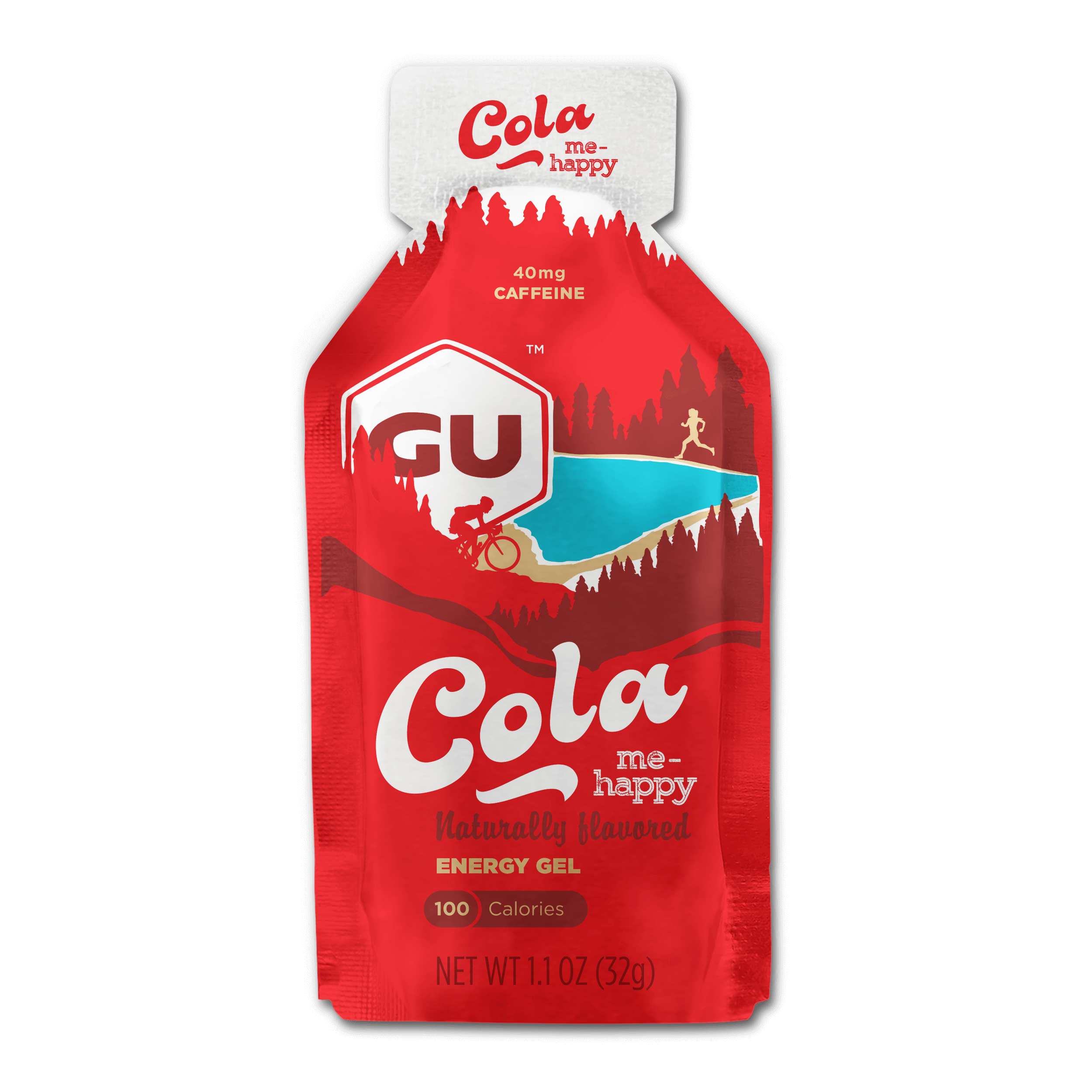 GU Energy Energigel Cola Me Happy med koffein 32g DATOVARE