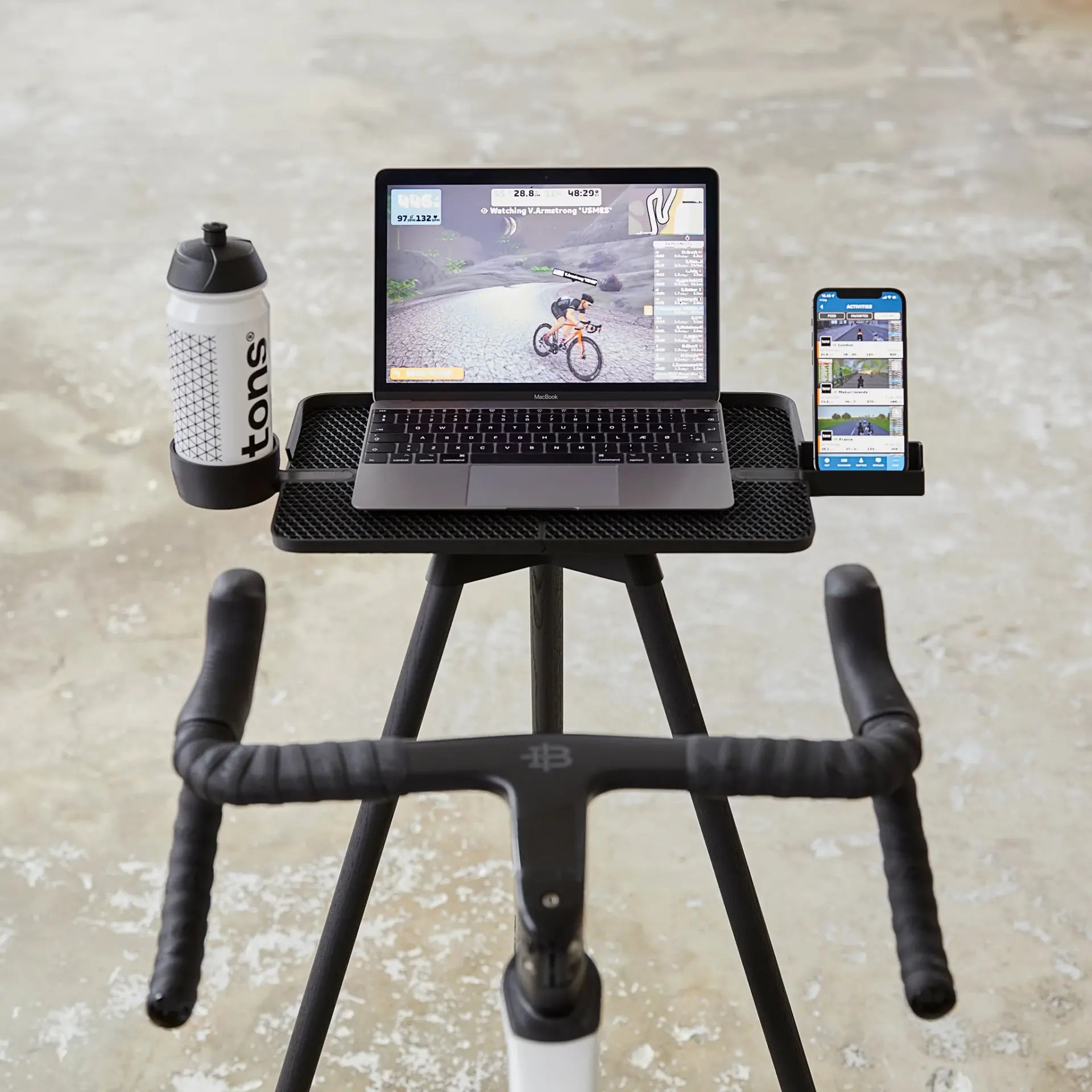 Tons Studio  Laptop Race Table Natural Oak